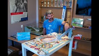 SKI JUMPING board game with Jaroslav Sakala world champion [upl. by Teodoor557]