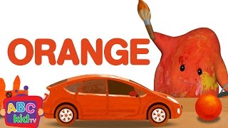 Color Song  Orange  CoCoMelon Nursery Rhymes amp Kids Songs [upl. by Anyotal]