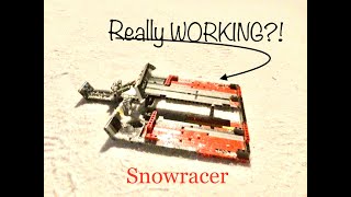 Can we build a working lego snowracer [upl. by Elita224]