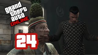 GTA Online 24  FUSILLADE A LENTREPÔT [upl. by Babbette]