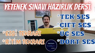 YETENEK SINAVI HAZIRLIK DERSİ  4 DERS [upl. by Shawn327]