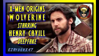 Man Of Adamantium  Henry Cavill As The Wolverine  deepfake [upl. by Ahsyas]