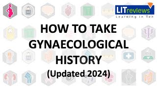 New How to take gynaecological history [upl. by Labinnah621]