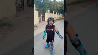 Inline skates workout in park [upl. by Hamel624]