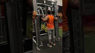 Standing calf raise in Smith machine…motivation strengh calfraises fitness [upl. by Massimo]