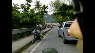 Tsunami Wave Spooky Video hitting Patong Beach in Phuket Thailand [upl. by Eeliram]