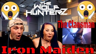 First Time Hearing The Clansman Iron Maiden Rock In Rio  THE WOLF HUNTERZ Reactions [upl. by Nylasoj]