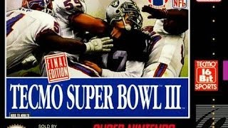 Tecmo Super Bowl III Final Edition  Pro Bowl Genesis [upl. by Drawoh81]