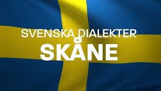 Svenska Dialekter – Skånska – skånsk dialekt Voice To Me [upl. by Stultz]