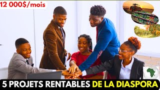 Diaspora Voici 5 Business Très Rentables Pour VOUS En Afrique [upl. by Iinden]