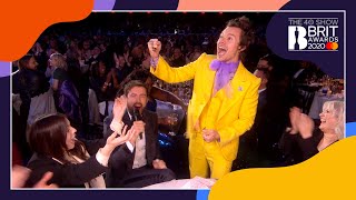 Jack Whitehall chats to Harry Styles and Lizzo  The BRIT Awards 2020 [upl. by Casia]