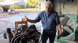 How to Time an Inboard Marine Engine  Ford or Chevy Boat Engine Timingpoints and condenser [upl. by Neeloj]