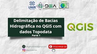 Delimitação de Bacias Hidrográfica no QGIS com dados Topodata [upl. by True]