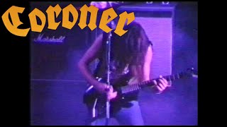 Coroner – Live in Netherlands 1990 Full Concert [upl. by Harrod]