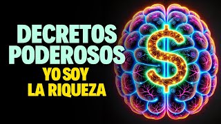 💰AFIRMACIONES quotYO SOYquot PARA DORMIR DE RIQUEZA ÉXITO Y PROSPERIDAD [upl. by Akyeluz602]