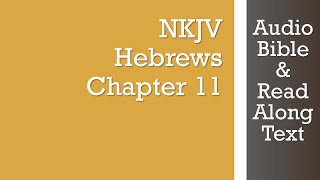 Hebrews 11  NKJV  Audio Bible amp Text [upl. by Chaffin913]