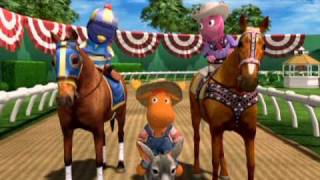 Canciones de Backyardigans Un paseo a caballo [upl. by Knuth]