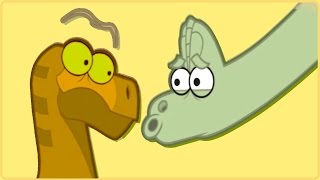 BRACHIOSAURUS  Learn Dinosaur Facts  Dinosaur Cartoons for Children  Im A Dinosaur [upl. by Nedra477]