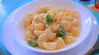 Pasta con asparagi e pancetta [upl. by Nirb203]