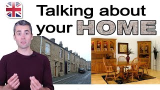 Talking About Your Home  How to Describe Your Home in English  Spoken English Lesson [upl. by Ragde]