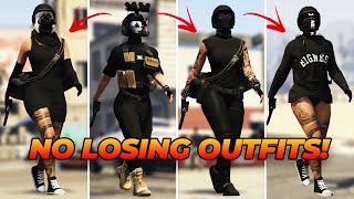 Trendy GTA 5 Female Outfits for Tryhard Players [upl. by Creedon812]