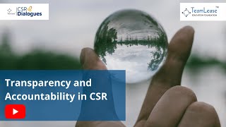 Recent CSR trends for increased transparency [upl. by Corvin]