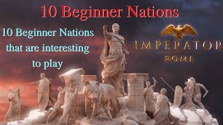 Imperator Rome  10 Beginner Nations Marius update [upl. by Flavius]