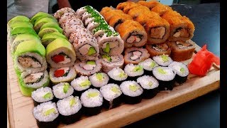 COMO FAZER SUSHI VEGETARIANO [upl. by Aenea]