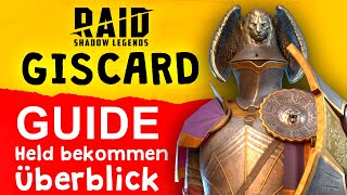 GISCARD 🇩🇪 epische Champion Guide Build Ausrüstung 🇩🇪 RAID Shadow Legends Deutsch [upl. by Thompson]