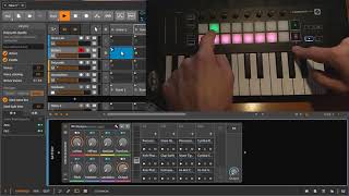 Using Novation Launchkey Mini Mk3 with Bitwig [upl. by Benge]