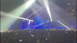 Saxon  747 Strangers In The Night  Live  Mediolanum Forum Assago Milan Italy  06042024 [upl. by Tobi361]