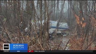 Surveillance video shows plane crash in Londonderry NH [upl. by Rumery]