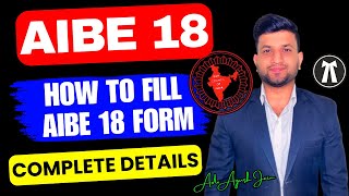 AIBE 18  How to Fill Application Form Complete Details  Smart amp Legal Guidance [upl. by Yenruoc925]