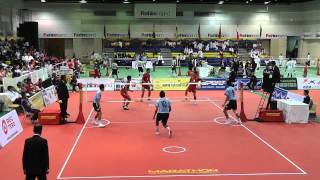 Sepak Takraw Kings Cup 2012  Thailand vs Malaysia  2nd regu Team Event [upl. by Seugram]