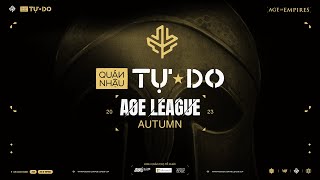 Trực tiếp  GIẢI ĐẤU QUÁN NHẬU TỰ DO AOE LEAGUE CUP 2023  07102023 aoe chimsedinang [upl. by Enihpets]