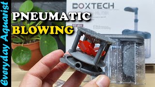 BOXTECH Aquarium PNEUMATIC 3 in 1 Air Driven Fluidised Bed Sponge Filter REVIEW [upl. by Hunfredo]