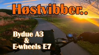 🍁Høstvibber Bydue A3 og Ewheels E7🍂53 [upl. by Rosenkrantz39]