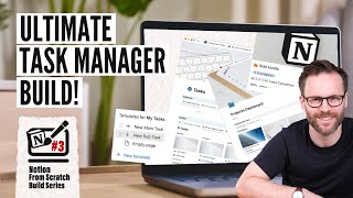 The Ultimate Notion Task Manager Build  Start Getting Things Done in Notion [upl. by Treharne249]