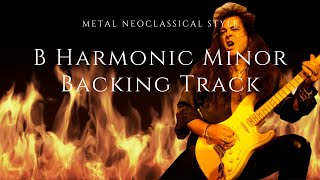 Metal Neoclassical  Backing Track in B Minor [upl. by Nerine787]