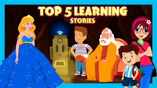 Top 5 Learning Stories  Tia amp Tofu  Bedtime Stories for Kids  English Stories [upl. by Odirfliw]