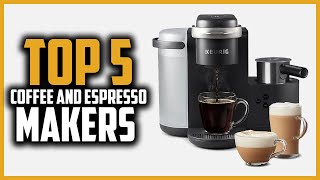 Top 5 Best Coffee and Espresso Makers  Product Review Tube [upl. by Dahlstrom228]