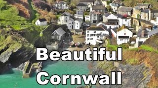 Beautiful Harbour Villages in Cornwall England [upl. by Donelu]