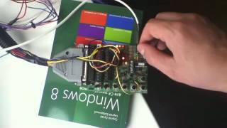 CBR400RR NC29 EFI18 PWM IAC Stepper motor controller Testing [upl. by Tsew542]