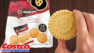 Walkers Pure Butter HomeBaked Recipe Shortbread  Costco Product Review [upl. by Edithe]