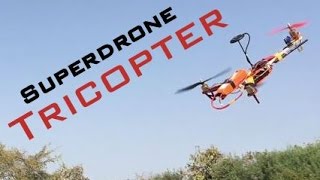 How to Make a TRICOPTER DRONE at Home  Make A DIY Drone [upl. by Nalepka]