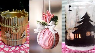 15 CHRISTMAS amp WINTER DIY Projects Simple crafts and ideas [upl. by Boiney]