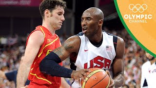 Basketball  USA vs Spain  Mens Gold Final  London 2012 Olympic Games [upl. by Enirahtak]