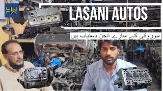 Suzuki ka engines ka naya stock aa gaya bilal gunj market enginesHighwheelz [upl. by Barris625]