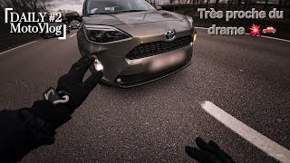 Proche du drame en voulant aider DAILY 2 MOTOVLOG [upl. by Mitzi]