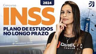 Concurso INSS 2024 plano de estudos no longo prazo com Lívia Seco [upl. by Dahl]